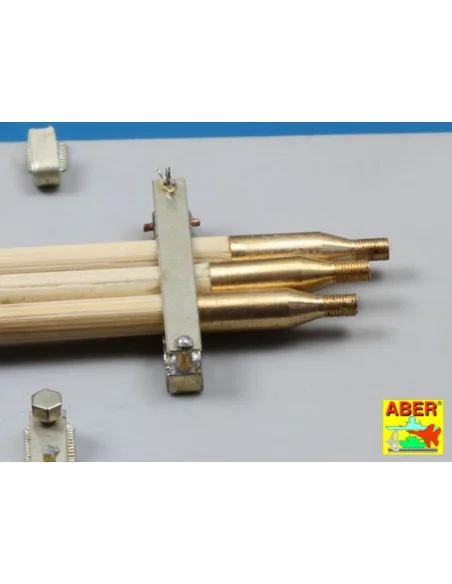 Barrel cleaning rods for Tiger II, 1/16 - Aber Models 16052
