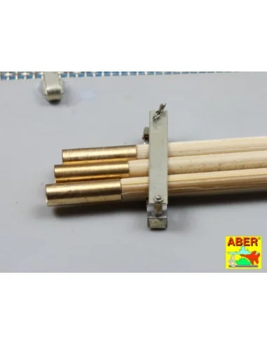 Barrel cleaning rods for Tiger II, 1/16 - Aber Models 16052