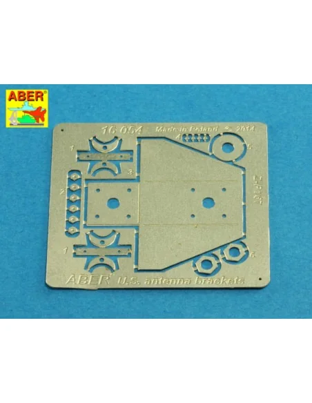 US Army MP-48 antenna base, 1/16 - Aber Models 16054