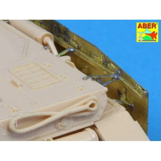 Side skirts for Pz IV H, 1/72 - Aber Models 72 A05 Side skirts for Pz IV H, 1/72 - Aber Models 72 A05