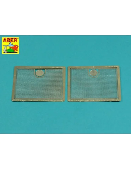 Aditional smaller mesh used on some Tiger I, Ausf.E under standart ...