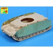 Side skirts for Pz IV H - Aber Models 72 A05
