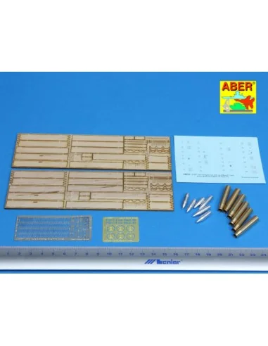 Transport boxes with 6 ammo PzKpfw. IV, 1/16 - Aber Models 16057