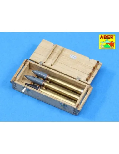 Transport boxes with 6 ammo PzKpfw. IV, 1/16 - Aber Models 16057