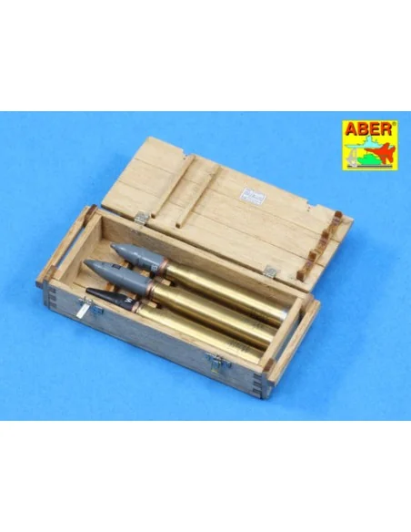 [NO_DESC] Transport boxes with 6 ammo PzKpfw. IV, 1/16 - Aber Model...