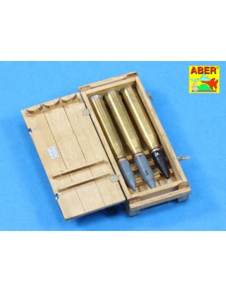 [NO_DESC] Transport boxes with 6 ammo PzKpfw. IV, 1/16 - Aber Model...