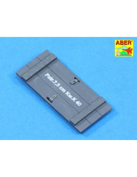 Transport boxes with 6 ammo PzKpfw. IV, 1/16 - Aber Models 16057