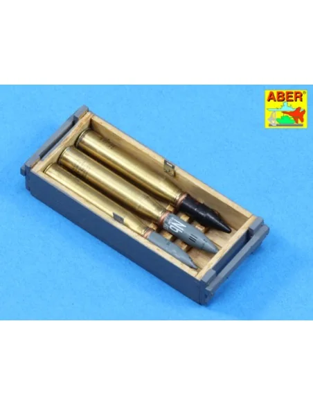 Transport boxes with 6 ammo PzKpfw. IV, 1/16 - Aber Models 16057