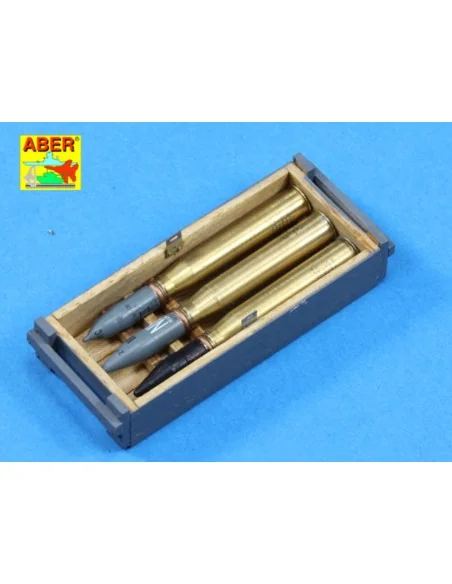 Transport boxes with 6 ammo PzKpfw. IV, 1/16 - Aber Models 16057