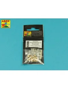 German Stielhandgranate 24 –set of 15 pcs. All metal parts, 1/16 - ...