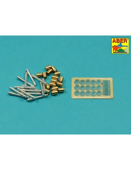 German Stielhandgranate 24 –set of 15 pcs. All metal parts, 1/16 - ...