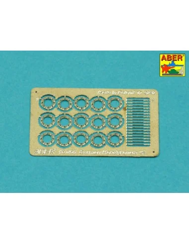 German Stielhandgranate 24 –set of 15 pcs. All metal parts, 1/16 - ...