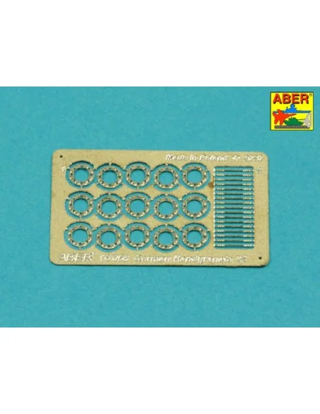 German Stielhandgranate 24 –set of 15 pcs. All metal parts, 1/16 - ...