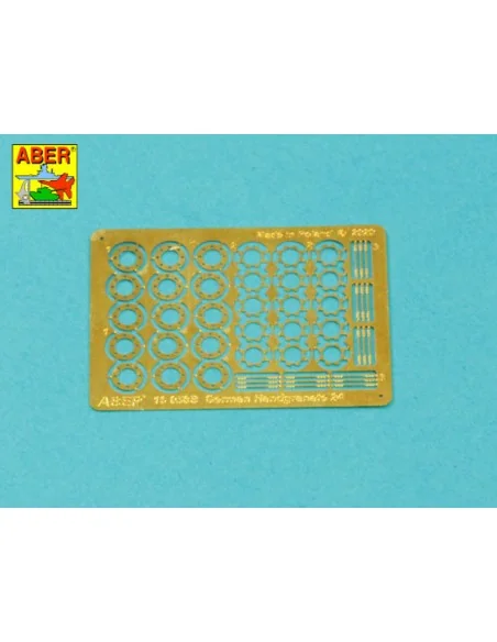 German Stielhandgranate 24 –set of 15 pcs. Metal and wood parts, 1/...