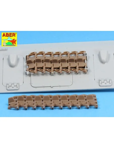 Panzer IV track link pins x 25 pcs., 1/16 - Aber Models 16 068A