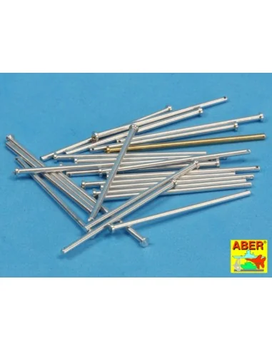 Panzer IV track link pins x 25 pcs., 1/16 - Aber Models 16 068A