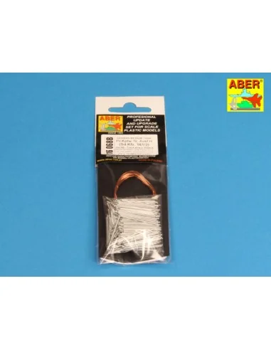 Panzer IV track link pins x 25 pcs., 1/16 - Aber Models 16 068A