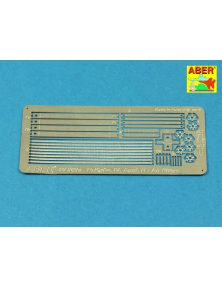 Pz.Kpfw. IV, Ausf.H Vol.10 - Air filters, 1/16 - Aber Models 16069