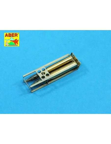 Ammo stowage rack type A for long rounds, 1/16 - Aber Models 16 075A