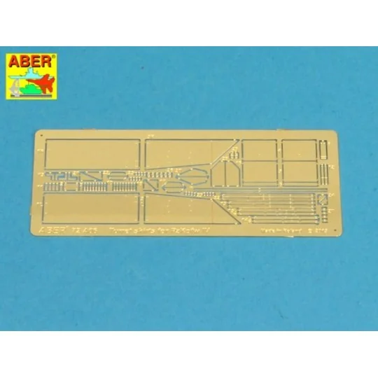 Turret skirts for Pz IV, 1/72 - Aber Models 72 A06