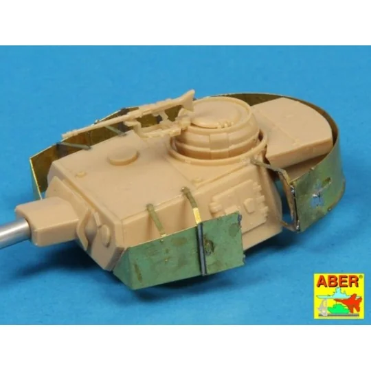Turret skirts for Pz IV, 1/72 - Aber Models 72 A06