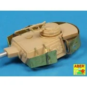 Turret skirts for Pz IV - Aber Models 72 A06