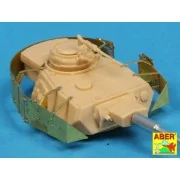 Turret skirts for Pz IV, 1/72 - Aber Models 72 A06