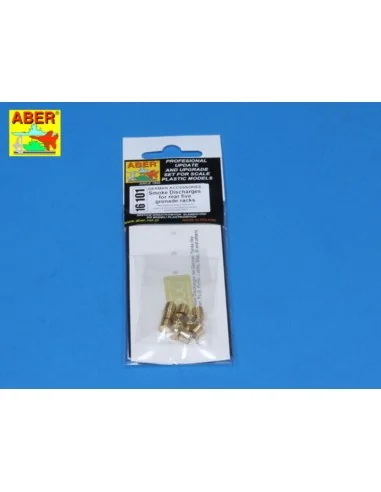Smoke Discharges for rear granade racks, 1/16 - Aber Models 16101