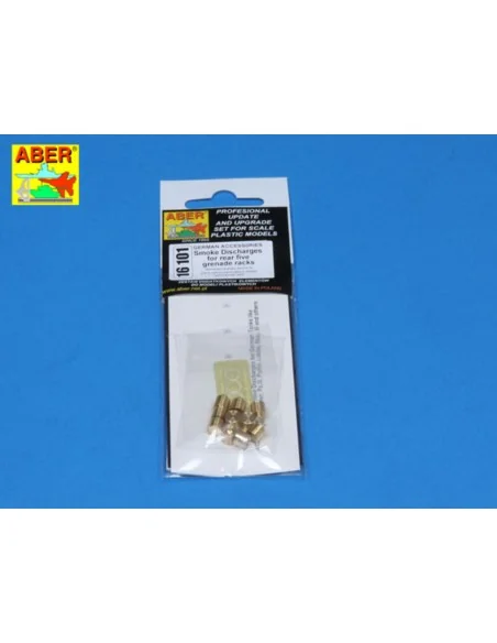Smoke Discharges for rear granade racks, 1/16 - Aber Models 16101