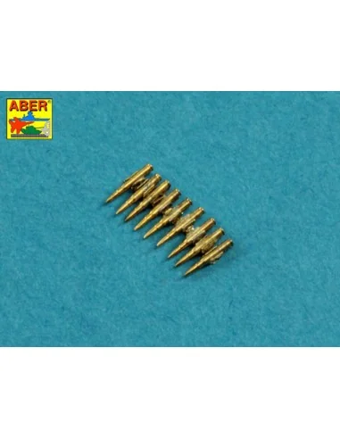7, 92 mm Amunition for German MG34 Machine Gun x 25 pcs., 1/16 - Ab...