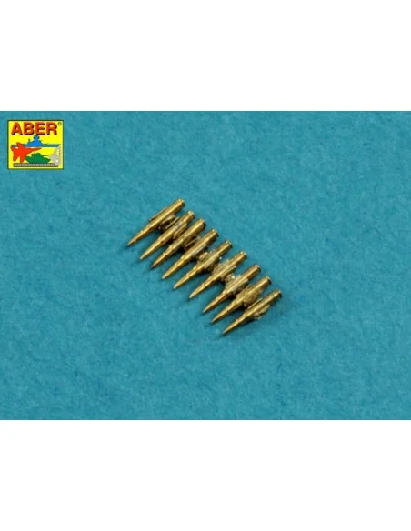 7, 92 mm Amunition for German MG34 Machine Gun x 25 pcs., 1/16 - Ab...