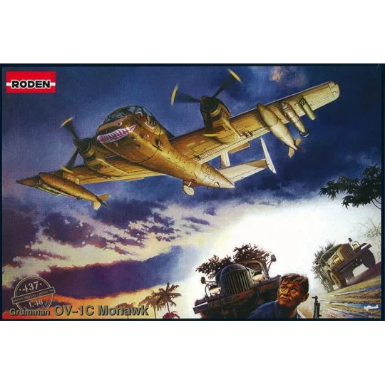 OV-1C Mohawk, 1/48 - Roden 437
