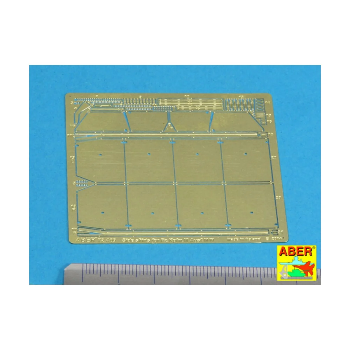 Side skirts for PzKpfw III - Aber Models 72 A09