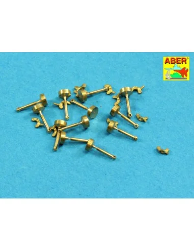 [NO_DESC] Wing nuts with turned bolt x 12 pcs., 1/16 - Aber Models ...