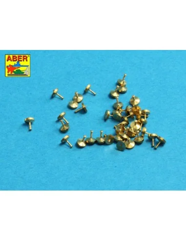 [NO_DESC] Turned rivets 0, 9 x1, 3 x 0, 5mm 40 pcs., 1/16 - Aber Mo...