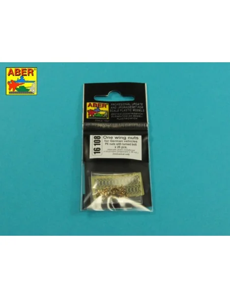 One wing nuts for German vehicles PE nuts with turned bolt x 26 pcs...