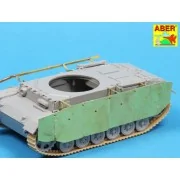 Side skirts for PzKpfw III, 1/72 - Aber Models 72 A09