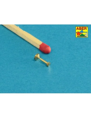 Turned imitation of Hexagonal bolts & nuts 1, 6 x 4, 0 mm x 15 pcs....