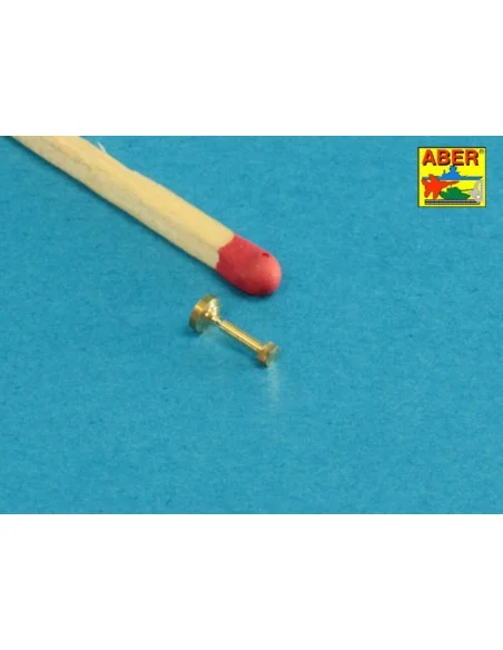Turned imitation of Hexagonal bolts & nuts 1, 6 x 4, 0 mm x 15 pcs....