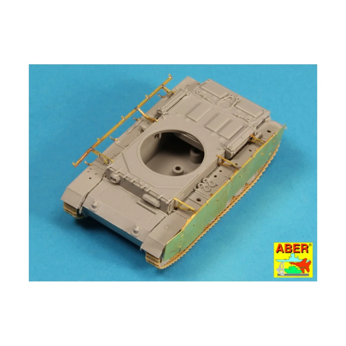 Side skirts for PzKpfw III, 1/72 - Aber Models 72 A09