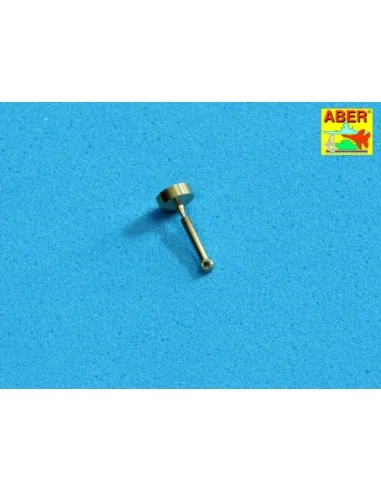 Wing nuts PE nuts with turned bolt x 30 pcs., 1/16 - Aber Models 16111