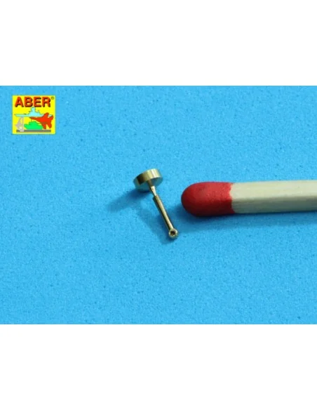 Wing nuts PE nuts with turned bolt x 30 pcs., 1/16 - Aber Models 16111