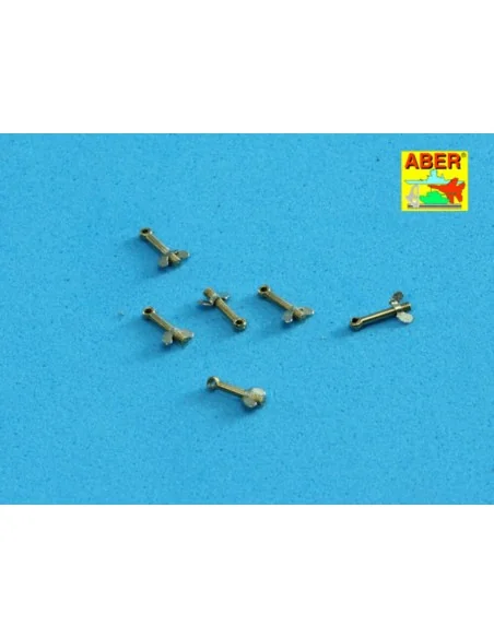 [NO_DESC] Wing nuts PE nuts with turned bolt x 30 pcs., 1/16 - Aber...