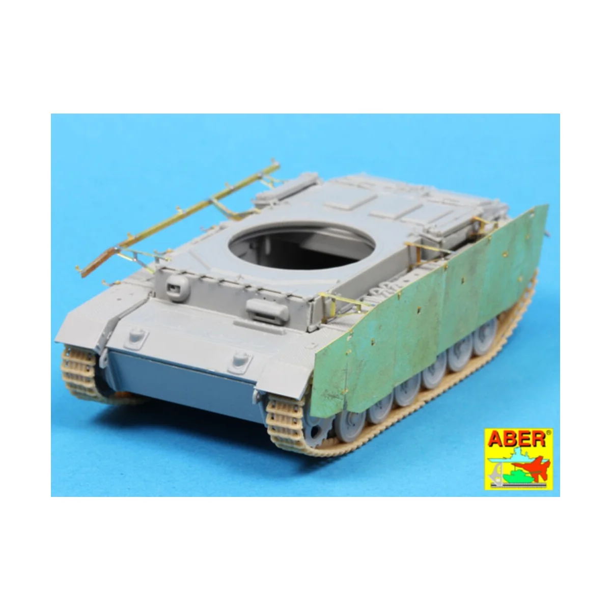 Side skirts for PzKpfw III, 1/72 - Aber Models 72 A09