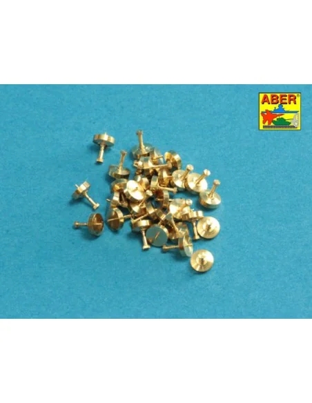Turned imitation of Hexagonal bolts 0, 85 x 1, 30 mm x 30 pcs., 1/1...