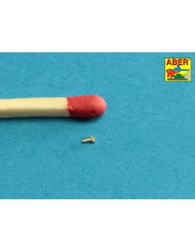 Turned imitation of Hexagonal bolts 0, 85 x 1, 30 mm x 30 pcs., 1/1...