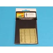 Side skirts for PzKpfw III - Aber Models 72 A09