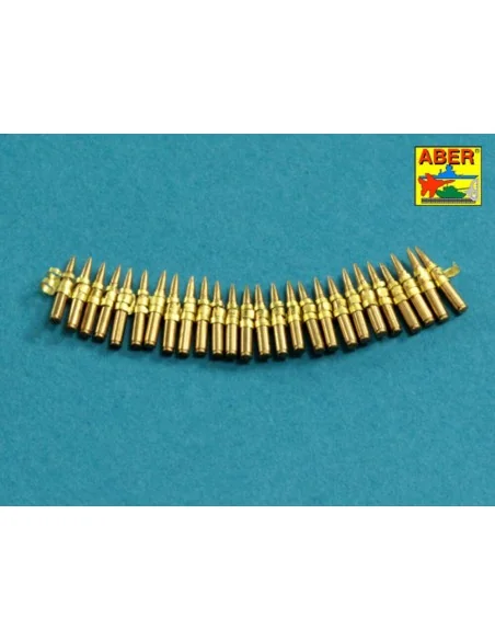 .50 cal. Ammunition for U.S. M2 Machine Gun, 1/16 - Aber Models 16130