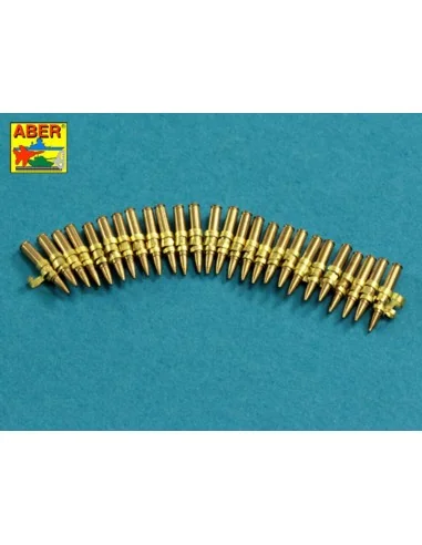 .50 cal. Ammunition for U.S. M2 Machine Gun, 1/16 - Aber Models 16130