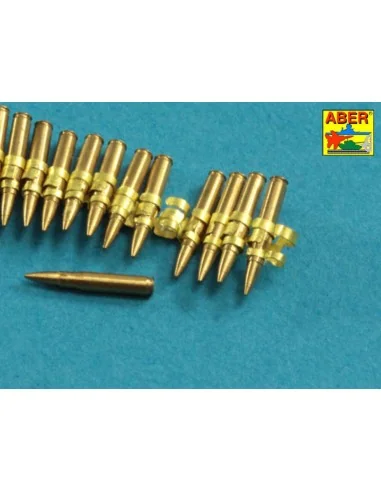 .50 cal. Ammunition for U.S. M2 Machine Gun, 1/16 - Aber Models 16130